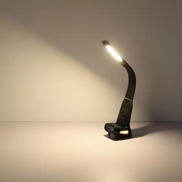 Lampe de bureau Globo Malik 10w CCT H50cm,noir