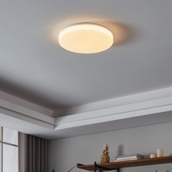 Plafonnier led Eglo ZigBee TOTARI-Z  24w CCT 38cm,blanc