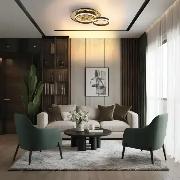 Plafonnier Globo Della II 24w (3000k) 50,5cm