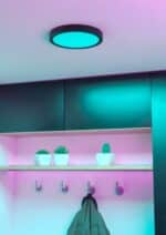 Plafonnier led Eglo Fueva 6-Z 14w RGBCCT IP44 21cm,noir – Image 2