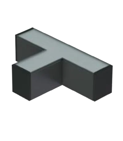 Connecteur T pour Linéaire LL5575 18w CCT,noir
