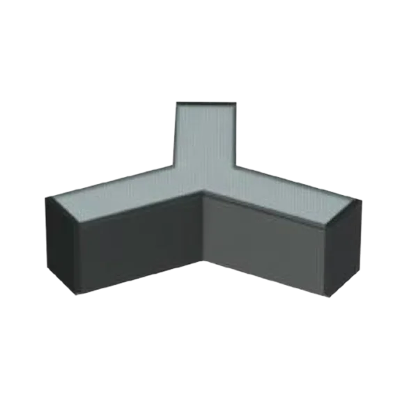 Connecteur Y pour Linéaire LL5575 18w CCT,noir