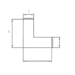 Connecteur L pour Linéaire LL5575 13w CCT,blanc – Image 2