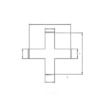 Connecteur X pour Linéaire LL5575 25w CCT,noir – Image 2