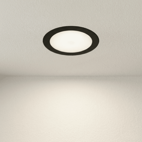 DOWNLIGHT TRICOULEUR BREST 24w, Noir,Blanc