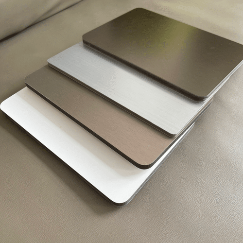 Panneau charbon de bois en bambou ZG-5 122x280cm,or