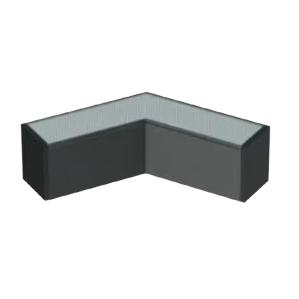 Connecteur 120° pour Linéaire LL5575 13w CCT,noir