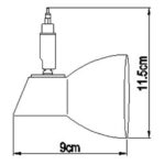 Diffuseur Orientable LED Spot REMIXLED Argenté en Métal – Image 3