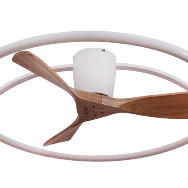 Ventilo Airline 3P DC33 WOOD 21W ( 6000K) 100cm, blanc/pin