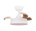 Ventilo Airline 3P DC22 SMART 28.5W CCT 55cm, blanc/pin – Image 4