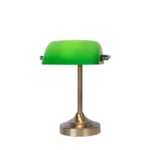 Lampe de bureau Lucide Banker 1xE14,vert – Image 2