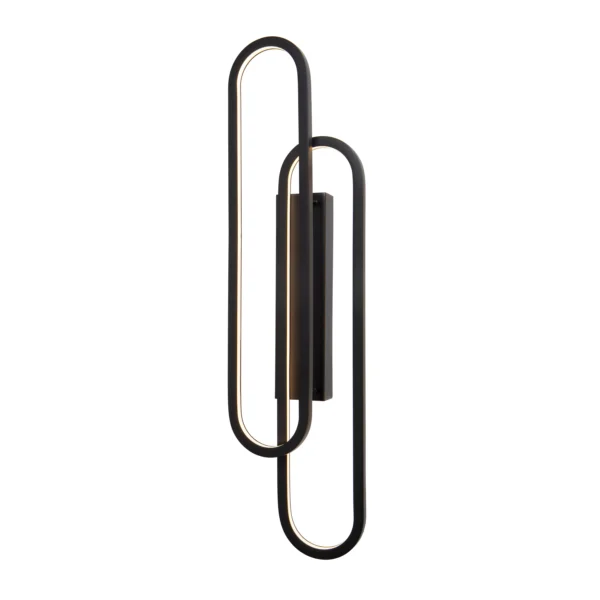 Applique led murale Lucide Thelma 35w (2700k),noir