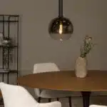 Suspension  Lucide Marius 1xE27 30cm,noir