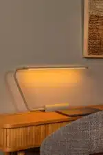 Lampe de bureau Lucide Madison 9w (2700k),taupe – Image 2