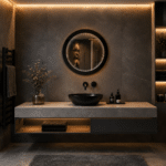Miroir LED Infinia Noir AVEC LED