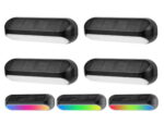 Applique solaire Scale 10lm RGB IP65,noir