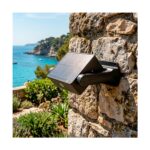 Projecteur LED rotatif Solaire Tracker 400lm (3000k) IP65,noir