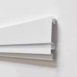 Profilé corniche alu double flux avec plexi occultant,3m – Image 7